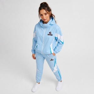 Ensemble de survêtement coupe-vent pour femme : veste à capuche et pantalon à taille élastique – Tenue décontractée, sportswear, mode streetwear, vêtements d'extérieur - Product Image 6