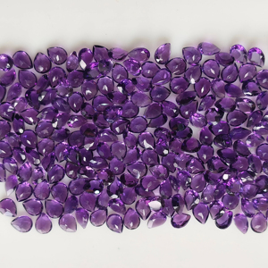 Ametista Africana Natural, Corte Pera de 5x4MM, Gema Suelta de la Mejor Calidad para Joyería - Product Image 3
