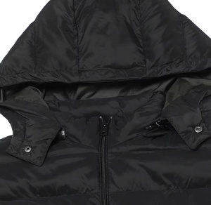 Blouson d'hiver matelassé pour homme de haute qualité, dernier design avec col à capuche, couleur unie, prix de gros 2026 - Product Image 6