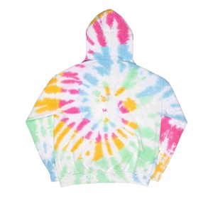 Wholesale Plus Size Women's Tie Dye Fleece Hoodie Spring Pullover Regular Length Oversized Hooded <b>Sweatshirt</b> Colorful Pattern - Product Image 5