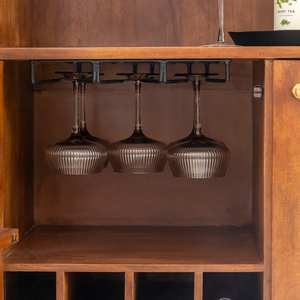 Aparador alto de madera de acacia Vandana Stellar Sierra - Product Image 4