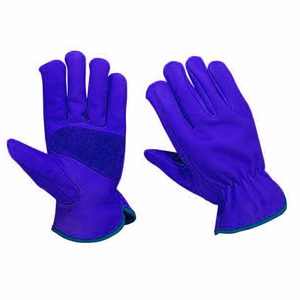 Reinforced Goat Grain Leather <b>Driver</b> <b>Gloves</b> New Design Custom Logo Heavy Duty Heat Resistant Work Protection Garden <b>Gloves</b> - Product Image 4