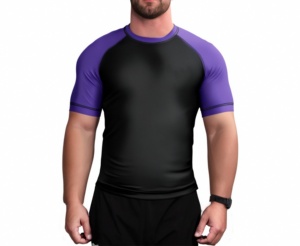 High Quality Breathable Quick Dry Rash Guard Long Sleeve Compression <b>Shirt</b> for Adults Boys <b>Swimming</b> Surfing For <b>Man</b> Rash Guard - Product Image 6