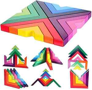 Rompecabezas creativo de animales de la selva de madera para niños Exploración educativa de Vida Silvestre Tradebyd - Product Image 1