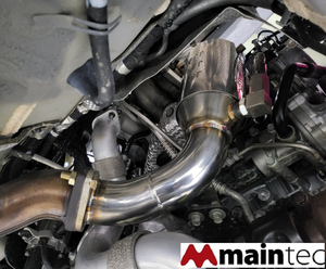 ชุดท่อไอเสีย Hyundai ELANTRA N พร้อมท่ออ่อน (ปี 2021 ~ ) ขนาด 2.75 นิ้ว, ท่อขนาด 3 นิ้ว / MAINTEC Tuning ผลิตในเกาหลี - Product Image 3