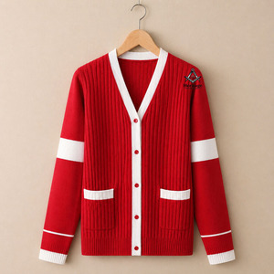 Suéter de Algodón con Textura Bordada de la Hermandad Griega Delta Sigma, Ropa Personalizada al por Mayor de HMR, Accesorios Griegos Universitarios - Product Image 1