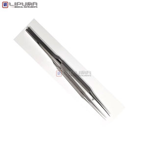 Pinces à micro-suture avec pointes droites de 0,30 mm et dents, instruments médicaux de précision en acier inoxydable pour ophtalmologie - Product Image 2