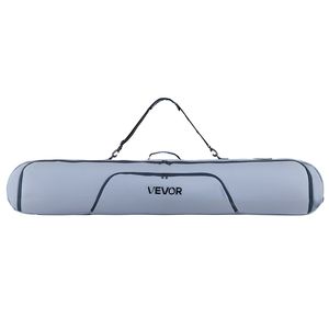 Borsa da Snowboard imbottita da 65 pollici/165 cm con cinghie regolabili 600D tessuto Oxford impermeabile per viaggi aerei-include stivali racchette da sci - Product Image 1