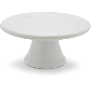 Support à gâteau en marbre blanc, présentoir à desserts pour boulangerie, best-seller, support à gâteau en marbre - Product Image 1