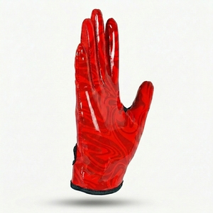 2026 Pakistan Made Extreme High Quality Customized American Football Gloves in Unique Style Super <b>Sticky</b> Receiver Gloves - Product Image 5