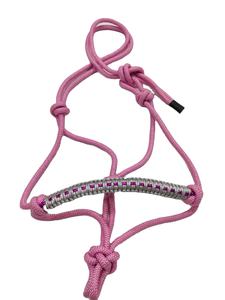 Ornements pour chevaux HO 88485, laisse en nylon/PP, laisse de cheval de haute qualité, 4 nœuds, fabrication artisanale, taille ajustable, disponible en plusieurs tailles - Product Image 4