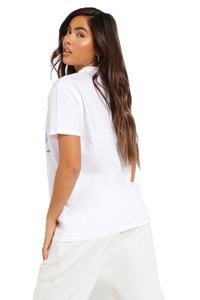 Camiseta sin mangas de entrenamiento para mujer, prenda con estampado de pantalla personalizada, Logo de gimnasio, color gris - Product Image 2