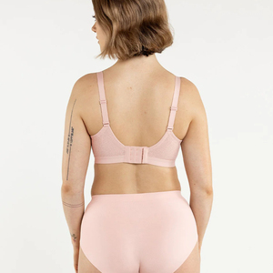 Sujetador Push-Up sin Costuras, Copa 3/4, con Encaje, Tirantes Ajustables, Espalda en Y, Color Sólido, para Mujer, Uso Diario, Todas las Temporadas, Spandex y Nailon - Product Image 4