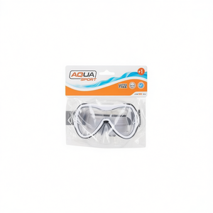 Maschera Subacquea Junior Aqua Sport con 1 Lente, Cinturino Regolabile, Senza Lattice, per Snorkeling e Sport Acquatici - Product Image 2