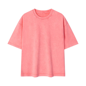 เสื้อยืดโอเวอร์ไซส์ผู้ชาย พิมพ์โลโก้ตามสั่ง แฟชั่นใหม่ คุณภาพสูง สไตล์วินเทจ เสื้อยืดโอเวอร์ไซส์สำหรับผู้ชาย OEM ดีที่สุด - Product Image 3