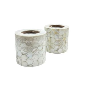 Brûleur d'encens rond Mabkhar de luxe noir et blanc en nacre, vente en gros, décoration islamique pour la maison, Ramadan, Aïd, service, cadeau - Product Image 6