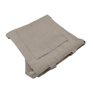 Portable Handheld <b>Canvas</b> Drawstring Backpack Shoe <b>Bag</b> Medium Large Capacity Solid Color Storage <b>Tote</b> Handbag Dust <b>Bag</b> - Product Image 4