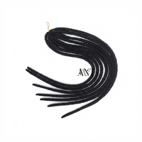 Extensions de cheveux synthétiques tressés pré-bouclés faits à la main, texture naturelle douce de qualité supérieure, pour femmes, vente en gros