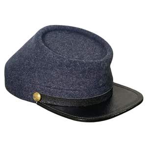 Reproducciones históricas de gorras de la era de los Estados Unidos. Este artículo es una reproducción histórica de una gorra kepi de infantería de la Guerra Civil Estadounidense. - Product Image 1