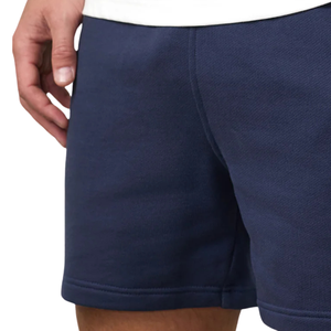 Shorts de sport décontractés pour hommes en jersey bleu marine – Idéal pour la course, l'entraînement et les activités estivales - Product Image 3