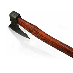 Burraq Cabeza de Hacha Tomahawk de Acero de Damasco Hecha a Mano Personalizada, Mango de Madera de Palisandro de Grado Industrial para Bricolaje, Caza al Aire Libre, Regalo para el Día del Padre - Product Image 3
