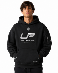 เสื้อฮู้ดดี้ผ้าฝ้ายแท้ 100% หนานุ่มสำหรับฤดูหนาว ผู้ชาย สวมหัว แบบสวม ผลิตโดย OEM ODM - Product Image 3
