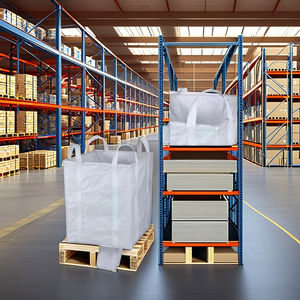 Bolsa Jumbo Circular FIBC, Bolsa a Granel de Polipropileno Tejido, Super Sack de 1000 kg, Bolsa Contenedora Grande para Arena, Fertilizantes y Embalaje Industrial - Product Image 5