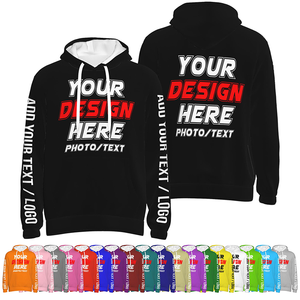 Sudadera con Capucha para Hombre, Diseño Personalizado con Estampado, Manga Larga, Logotipo con Texto, Ropa Casual de Otoño, Corte Regular, Tejido de Poliéster - Product Image 5