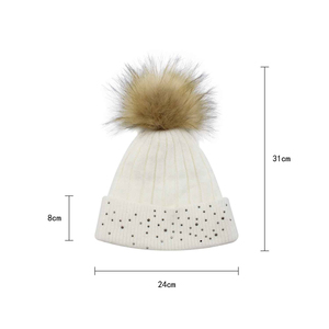 Gorro de Invierno de Lana de Primera Calidad al por Mayor, con Logotipo Personalizado Impreso, Transpirable, Impermeable, Gorro de Punto para Exteriores, Unisex - Product Image 4