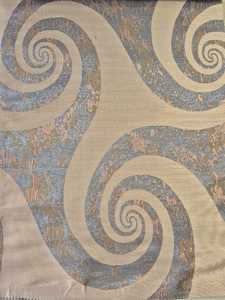 Tela Jacquard turca 100% poliéster brocado de brillo ultrasuave hilo especial PK-1676 COL 2 transpirable para prendas Abaya para niñas - Product Image 4