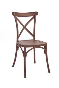 Modern Stackable Crossback <b>Dining</b> <b>Chairs</b> for Hotel Apartment Wedding Party and Events Commercial Restaurant <b>Chair</b> - Product Image 3