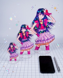 Expositor Acrílico Holográfico Personalizado, Resistente y Pulido, con Diseño Atractivo que Muestra tu Anime Favorito - Product Image 5
