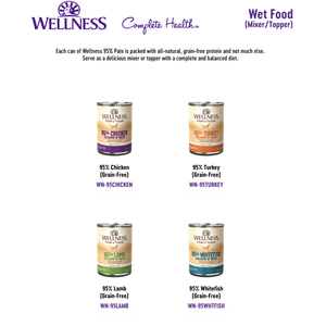 Wellness Complete Health Canned <b>Wet</b> <b>Food</b> for Dogs - Chicken Topper (13.2oz) - Product Image 3