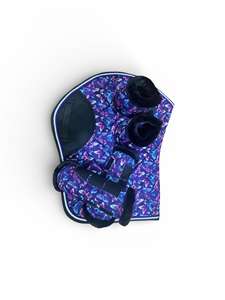 Marca ZONE: Almohadilla de satén para silla de montar con sublimación, tipo contacto cerrado, cuadrada, personalizable, duradera, con forro de malla cómodo, equipo para caballos. - Product Image 5