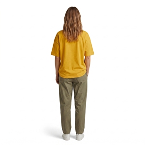 Votre design ici - T-shirt en jersey de coton imprimé à col rond et manches courtes pour femme, coupe classique, motif uni, style sportif, séchage rapide, 220g - Product Image 6