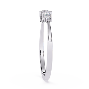Bijoux Loista avec diamant cultivé en laboratoire certifié GIA IGI CVD VVS, anneaux en or massif, bague de fiançailles, bijoux pour femmes - Product Image 3