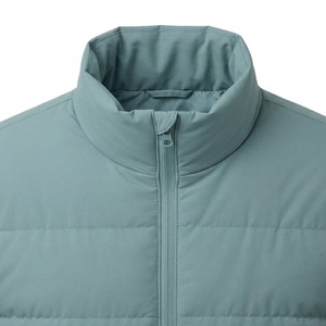 Chaqueta acolchada ligera de invierno para hombre OEM, cálida, informal, con cuello alto y cremallera, abrigo de plumón, ropa exterior, chaqueta acolchada de invierno para hombre - Product Image 6