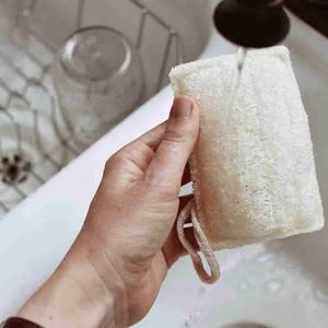 Éponge à récurer écologique en luffa naturelle pour la vaisselle et le nettoyage de la graisse, vente en gros - Product Image 4