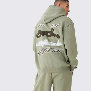 Conjunto Deportivo Unisex de Invierno con Capucha y Bloques de Color Sólido, Pantalones Jogger Casuales de Longitud Completa con Bolsillos Laterales y Cintura Elástica de Algodón - Product Image 4