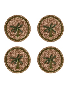 CRYSTAL CRAFTRabit Design <b>Coaster</b> Glass Bead <b>Coaster</b> for Table Indian Handmade <b>Beaded</b> <b>Coaster</b> Table Decorat Drink <b>Coasters</b> for - Product Image 1