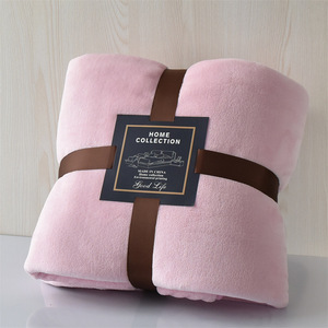Home Collection Plush <b>Throw</b> <b>Blanket</b> Solid Light <b>Blue</b> Rectangular Eco-Friendly Machine Wash Four Seasons Use - Product Image 3