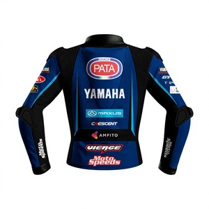 เสื้อแจ็คเก็ตหนังสำหรับขี่มอเตอร์ไซค์ Xavi Vierge WSBK Mens MotoCP รุ่นปี 2026 พร้อมอุปกรณ์ป้องกัน CE Approved รุ่น Hump - Product Image 2