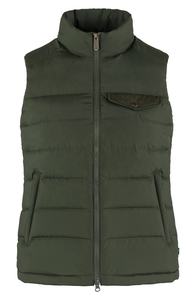 เสื้อกั๊กผ้าแคนวาสแบบซิปสำหรับฤดูหนาว ปรับแต่งได้ อบอุ่น ไร้แขน สั้น กันน้ำ แห้งเร็ว เป็นมิตรกับสิ่งแวดล้อม สไตล์ลำลองสำหรับผู้หญิง - Product Image 5