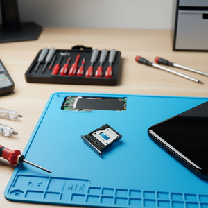 Bandeja para tarjeta SIM para Xiaomi Mi11i plateada - Product Image 2