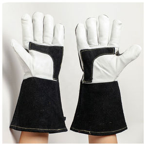Guantes de Soldadura Resistentes al Fuego de Alta Calidad, Duraderos y Flexibles, Proveedor de Pedidos al por Mayor con Forro de Algodón, Servicio OEM - Product Image 4