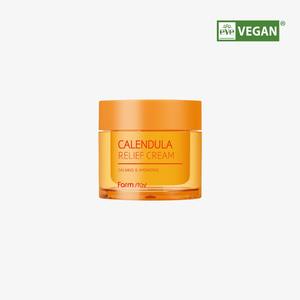 Crème hydratante apaisante à la calendula Farmstay 80 ml en flacon - Product Image 1