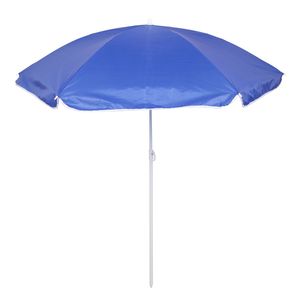 Chaise de camping pliante portable pour 2 personnes avec parasol amovible en alliage d'aluminium bleu - Product Image 3