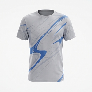 Men's Custom Sublimation Sports T <b>Shirt</b> All Over Print Breathable <b>Geometric</b> Pattern Athletic Training Tee Polyester Performance - Product Image 3