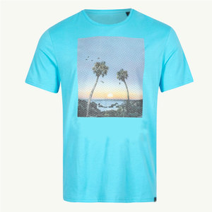 Camiseta Clásica Informal para Hombre, Estampada, de Algodón Suave, Fácil de Usar, Estilo Urbano Atemporal - Product Image 1