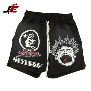 Nueva Colección de Verano, Pantalones Cortos Casuales de Estilo Urbano con Lavado Ácido Suave para Hombre - Product Image 1